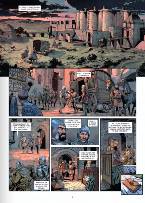 Louis XI : L'universelle araignée (0), bd chez Delcourt de Makyo, Grésy, de Stena, Degreff, Ferraccioni