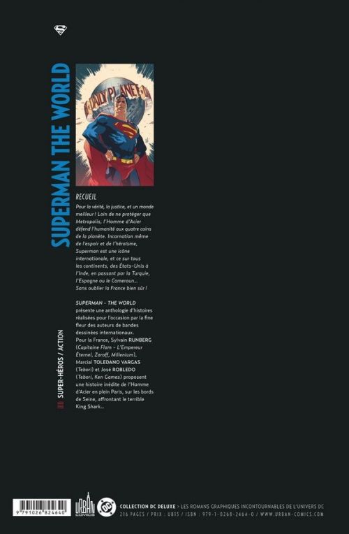 Superman The World, comics chez Urban Comics de Collectif, Vargas 