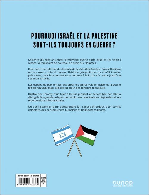 Géostratégix : Israel-Palestine (0), bd chez Dunod de Boniface, Tommy