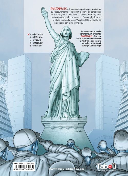  Pantapolis T1 : Oppression  (0), bd chez Tabou de Pistoia, Trono