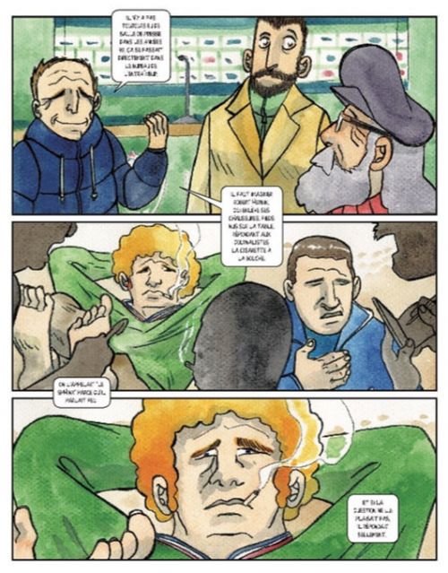 ASSE : une histoire de légendes, bd chez Jarjille éditions de Goutelle, Paire