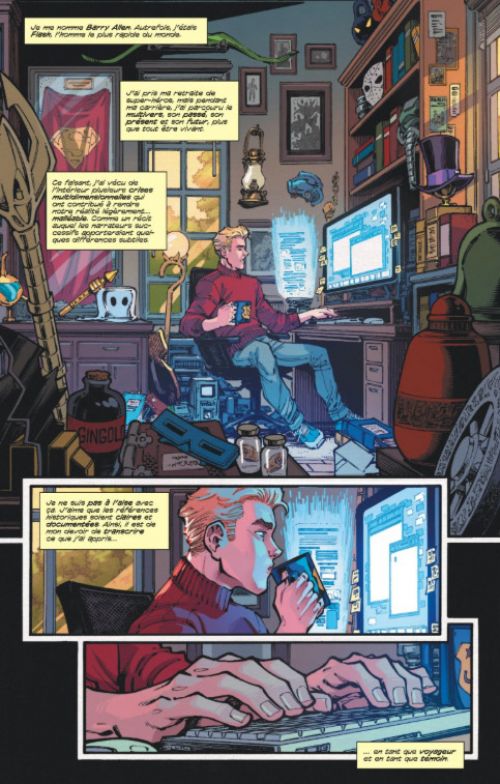  New history of the DC Universe  T1, comics chez Urban Comics de Waid, Ordway, Nauck