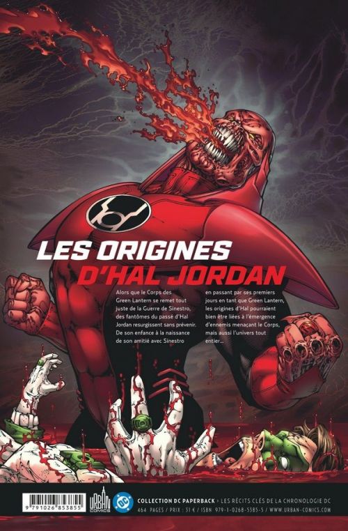 Green Lantern : Origines secrètes , comics chez Urban Comics de Johns, Reis
