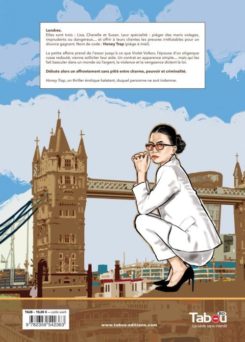 Honey trap : Londres (0), bd chez Tabou de Micel , Mazzotti