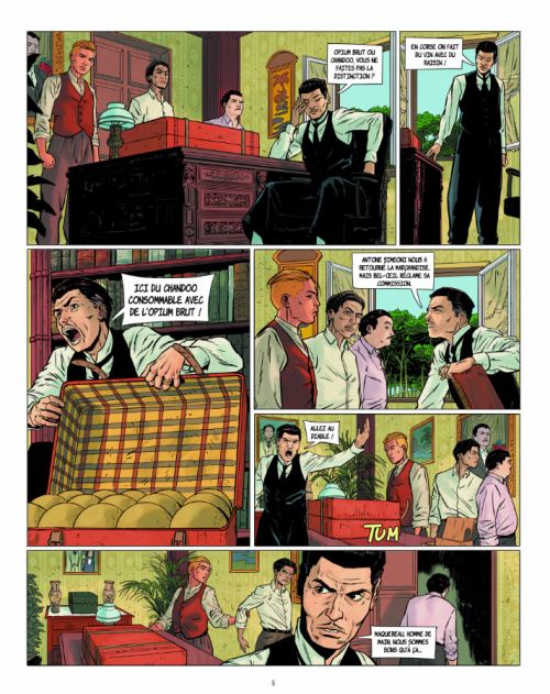 L'Ange corse T2 : Opium (0), bd chez Futuropolis de Dédola, Ferrara, Martinelli