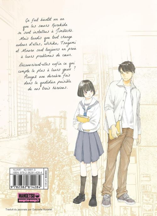  Jimbôchô sisters T6, manga chez Mangetsu de Toume