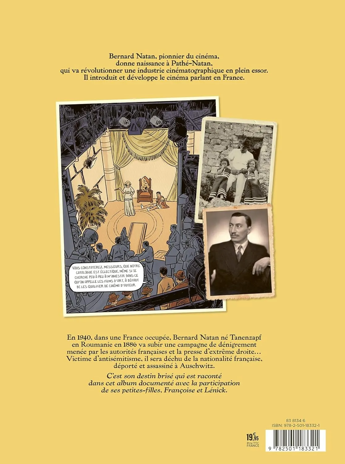 La Tragédie Bernard Natan : L'homme le plus détesté de France (0), bd chez Marabout de Bresson, Figuière