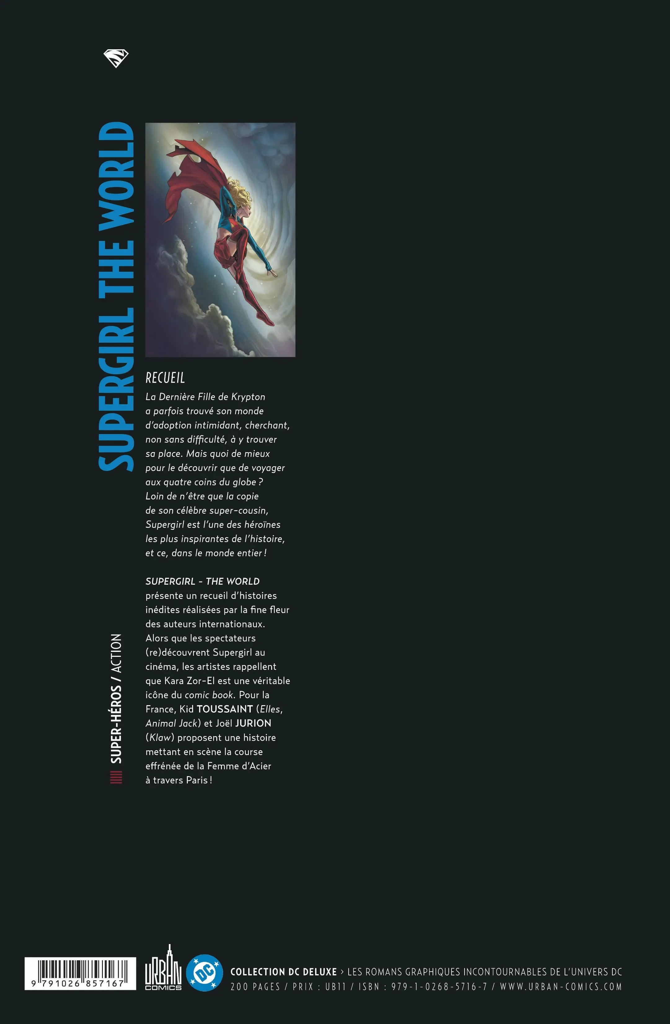 Supergirl The World , comics chez Urban Comics de Collectif, Jurion