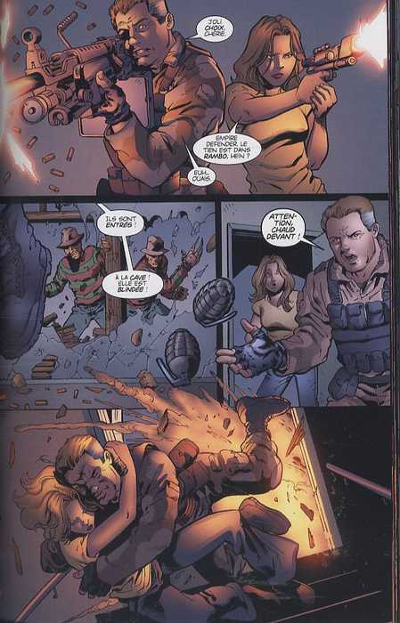 Freddy : Les griffes de la nuit (0), comics chez Panini Comics de Dixon, West, Wildstorm fx, Aviña