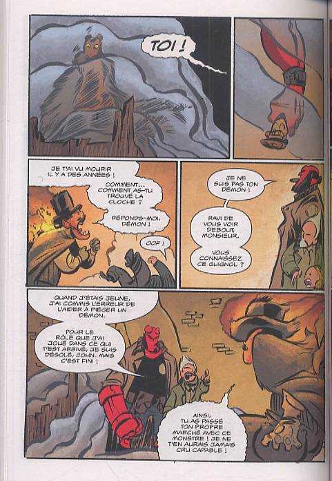  Hellboy aventures T2 : La cloche de l'apocalypse (0), comics chez Delcourt de Pascoe, Stones, Lacy, Madsen