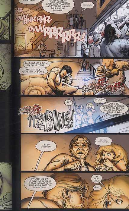 Massacre à la tronçonneuse, comics chez Panini Comics de Abnett, Lanning, Craig, Mayor, Wildstorm fx, Bermejo