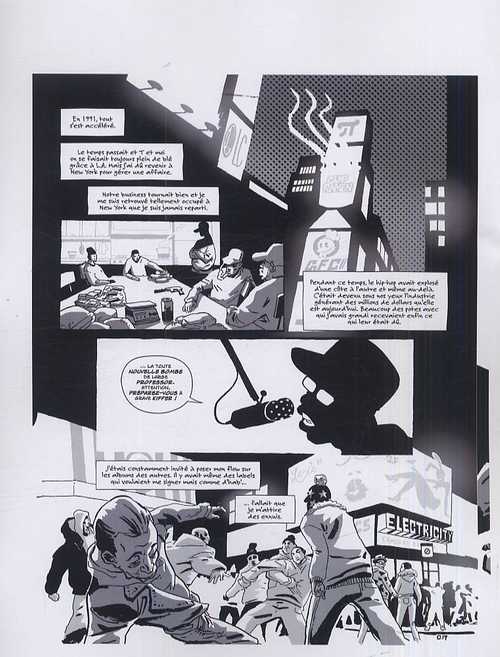 Sentences : La vie de MF Grimm (0), comics chez Dargaud de Carey, Wimberly