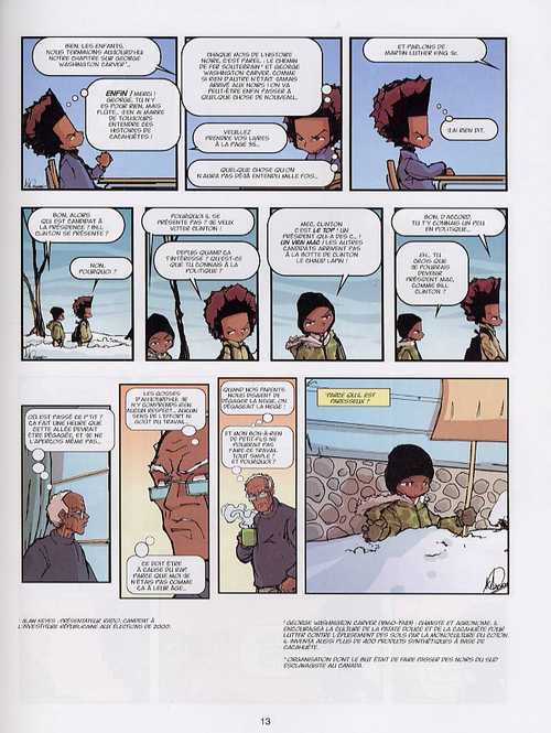 The boondocks T3 : Je suis presque sûr que Moïse ne portait pas de flingue. (0), comics chez Dargaud de McGruder, Simon