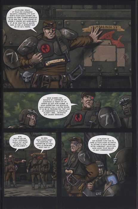  Warhammer 40.000 T6 : Les terres brûlées (0), comics chez Soleil de McNeil, Parker