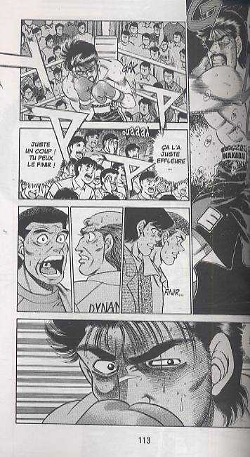  Ippo – Saison 1 - La rage de vaincre, T22, manga chez Kurokawa de Morikawa