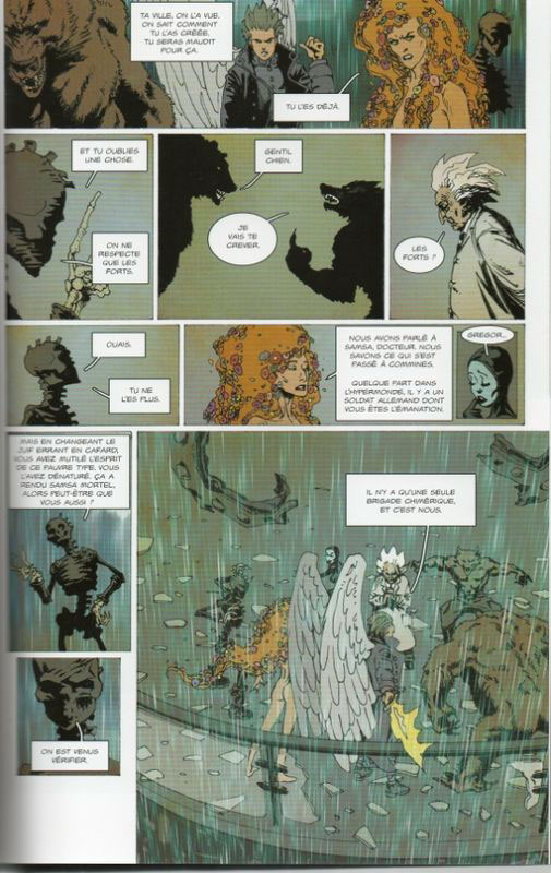 La Brigade Chimérique T2, comics chez L'Atalante de Colin, Serge Lehman, Gess, Bessonneau
