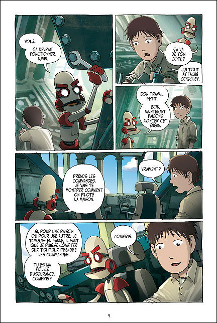  Amulet T2 : La malédiction du gardien de la pierre (0), comics chez Akileos de Kibuishi