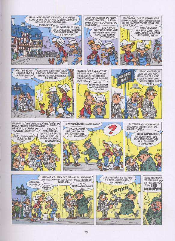  Spirou et Fantasio T8 : Aventures humoristiques (1), bd chez Dupuis de Franquin
