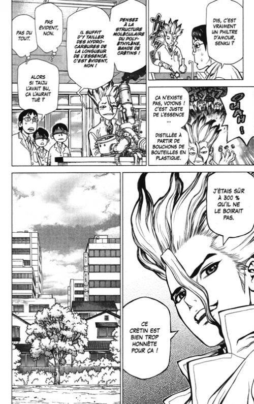  Dr Stone T1, manga chez Glénat de Inagaki, Boichi