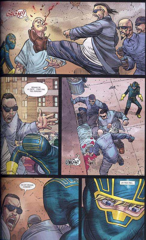  Kick-Ass – cycle 1, T1 : Le premier vrai super-héros (0), comics chez Panini Comics de Millar, Romita Jr, White