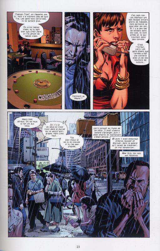 Le fléau T2 : L'homme sans visage (0), comics chez Delcourt de King, Aguirre-Sacasa, Perkins, Martin, Bermejo