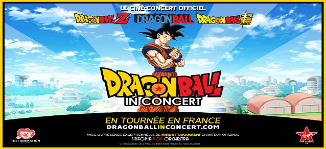 Un ciné-concert dédié à l’univers de DragonBall !