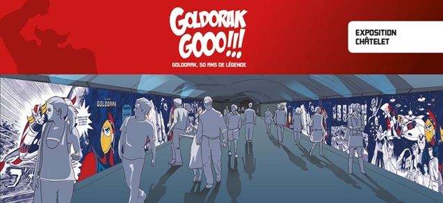 Goldorak Goooo... dans le métro !