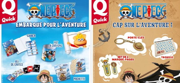 One Piece revient chez Quick