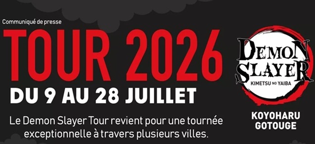 Le Demon Slayer Tour revient cet été